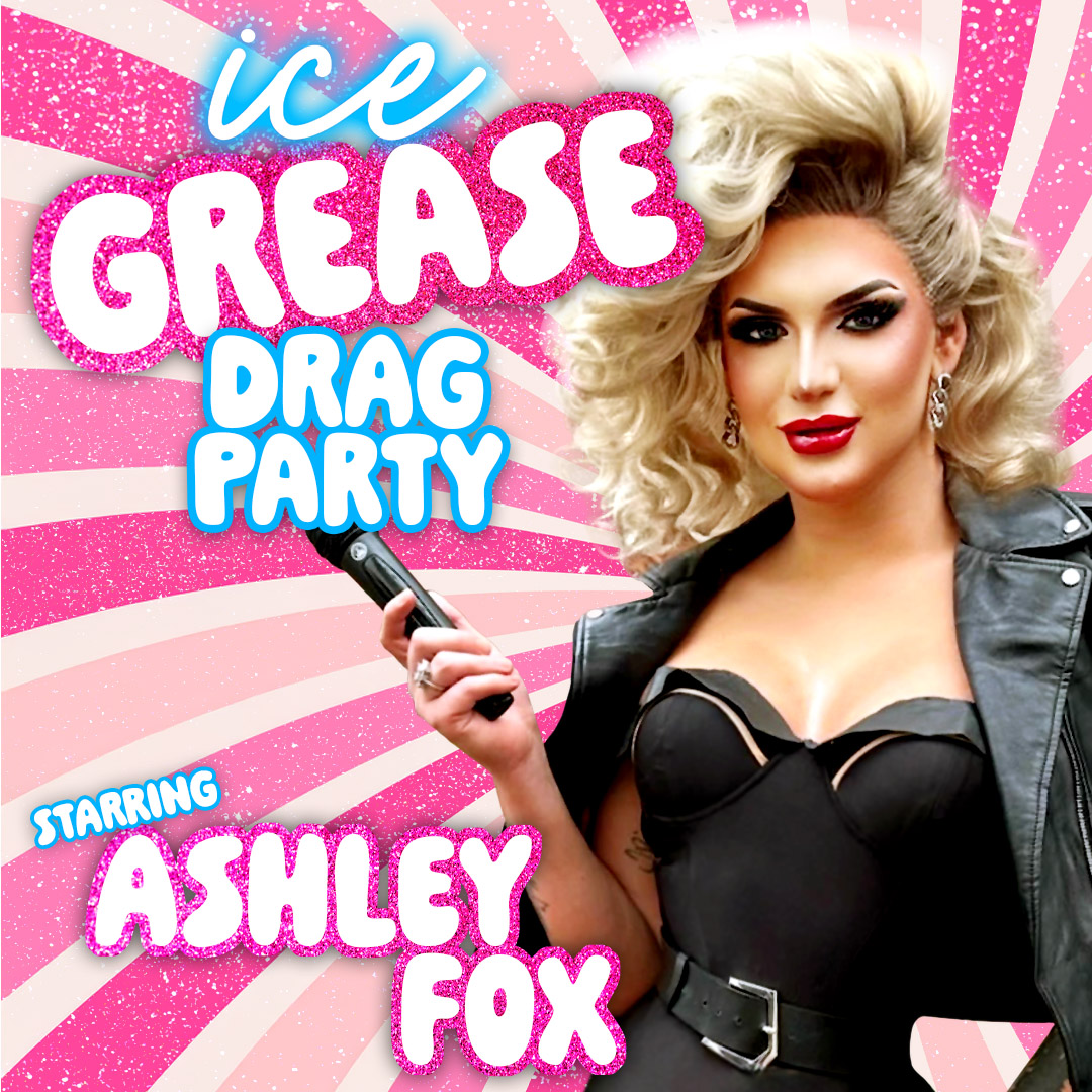 ICE presents Ashley Fox's Christmas Drag Extravaganza at ICE Restaurant in Bury St Edmunds, Suffolk on Friday 11th December